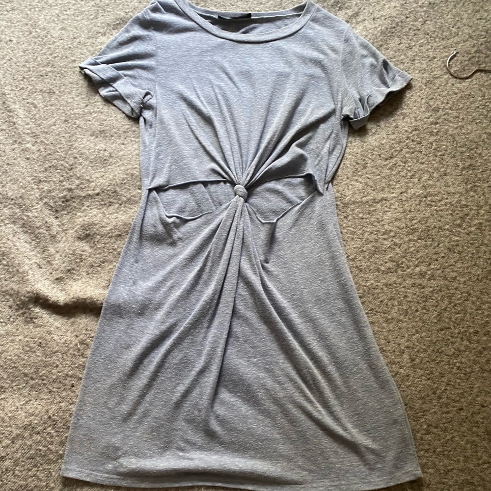 Honey Punch Cut Out T-shirt Dress